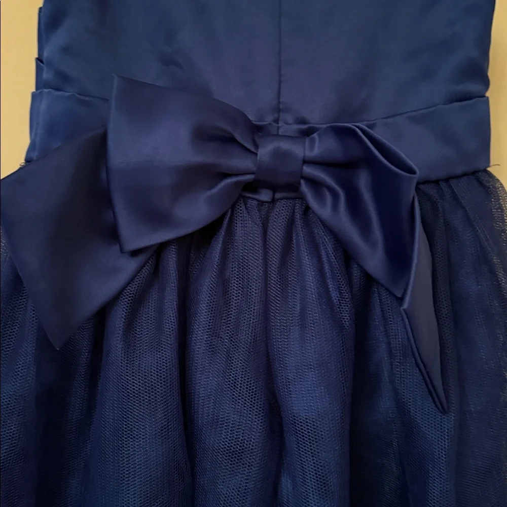Gymboree Royal Blue Kids Dress with Jewel‎ Details Sz 3Y